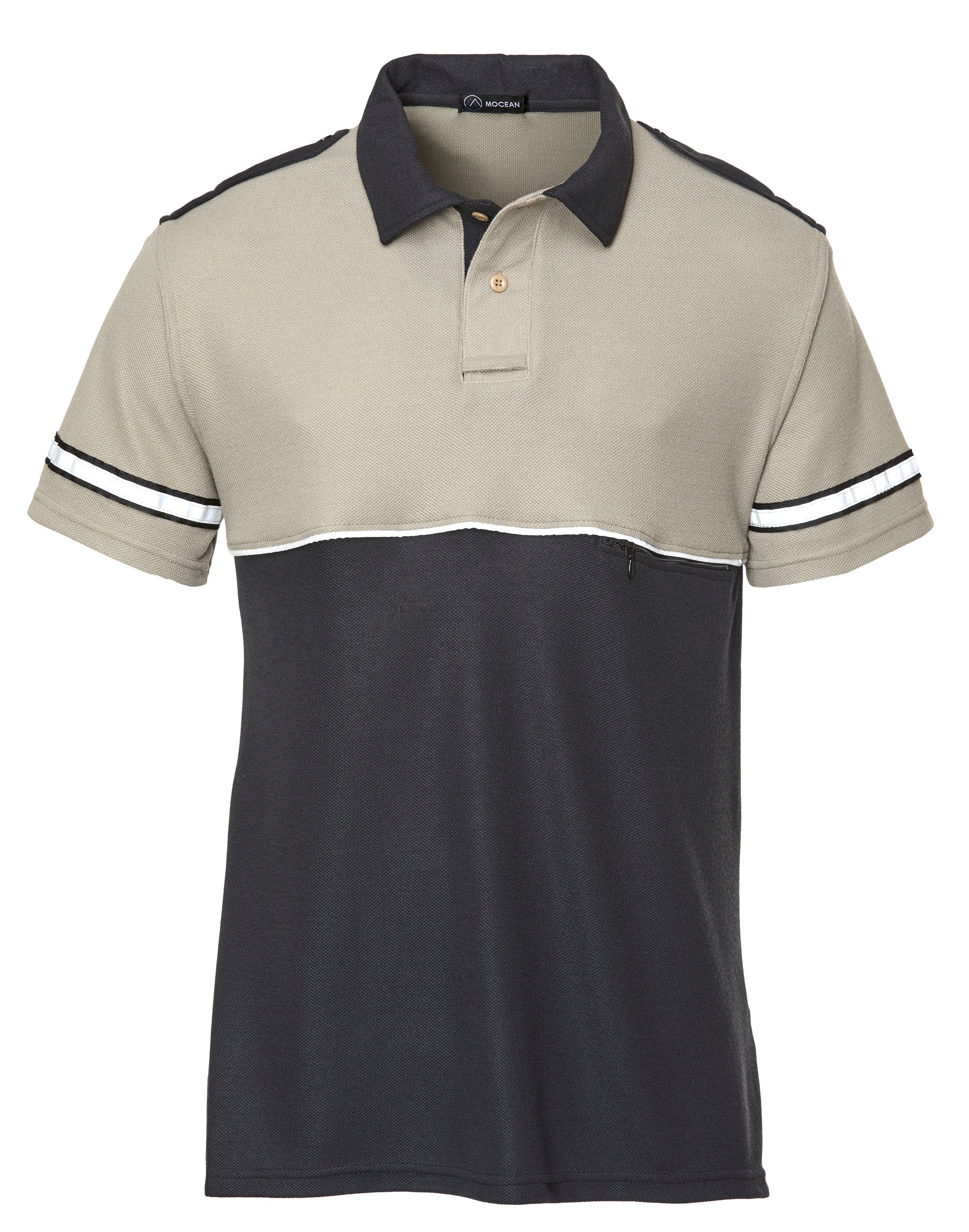 354 Two-Tone Metro Piqué Polo Shirt