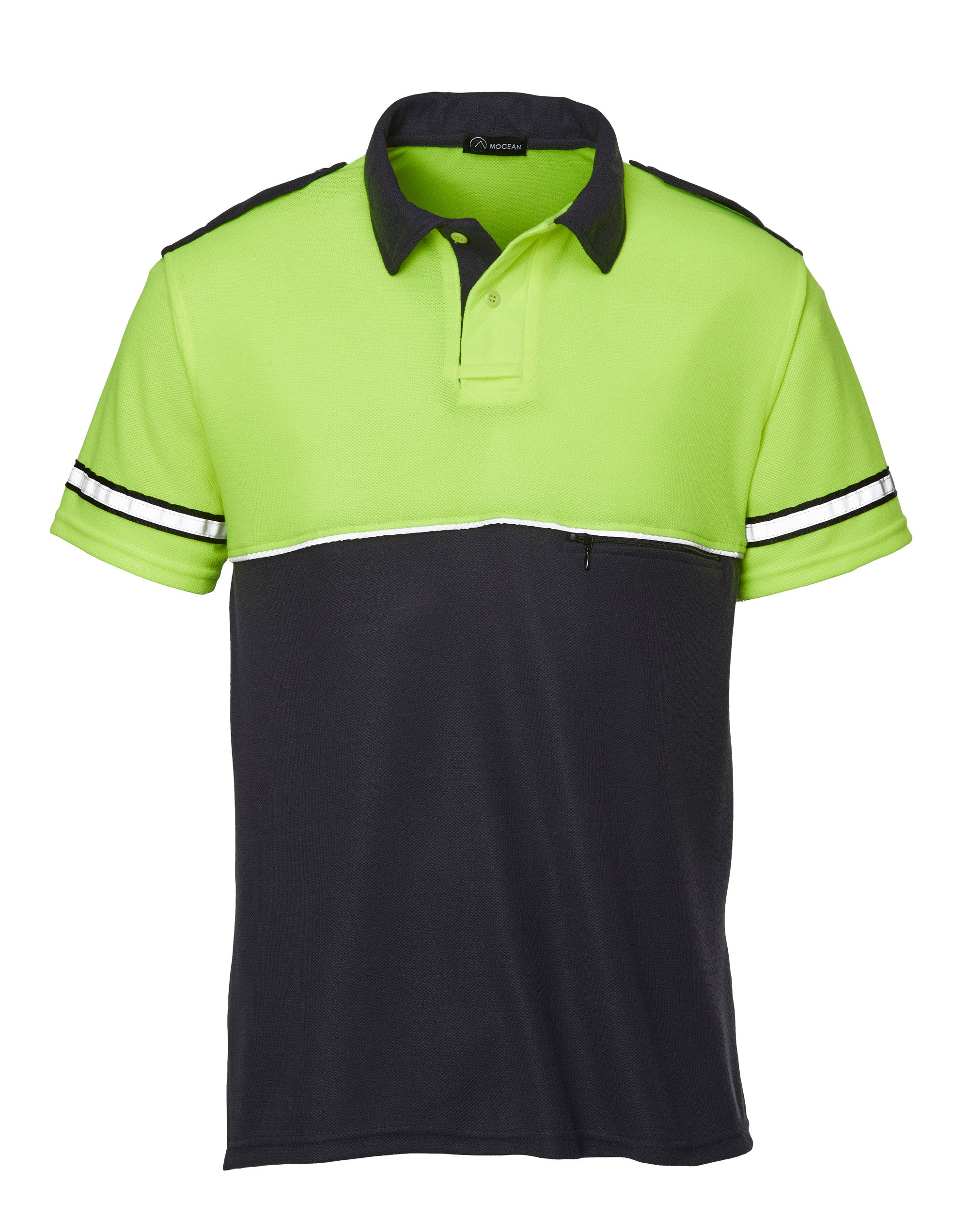 354 Two-Tone Metro Piqué Polo Shirt