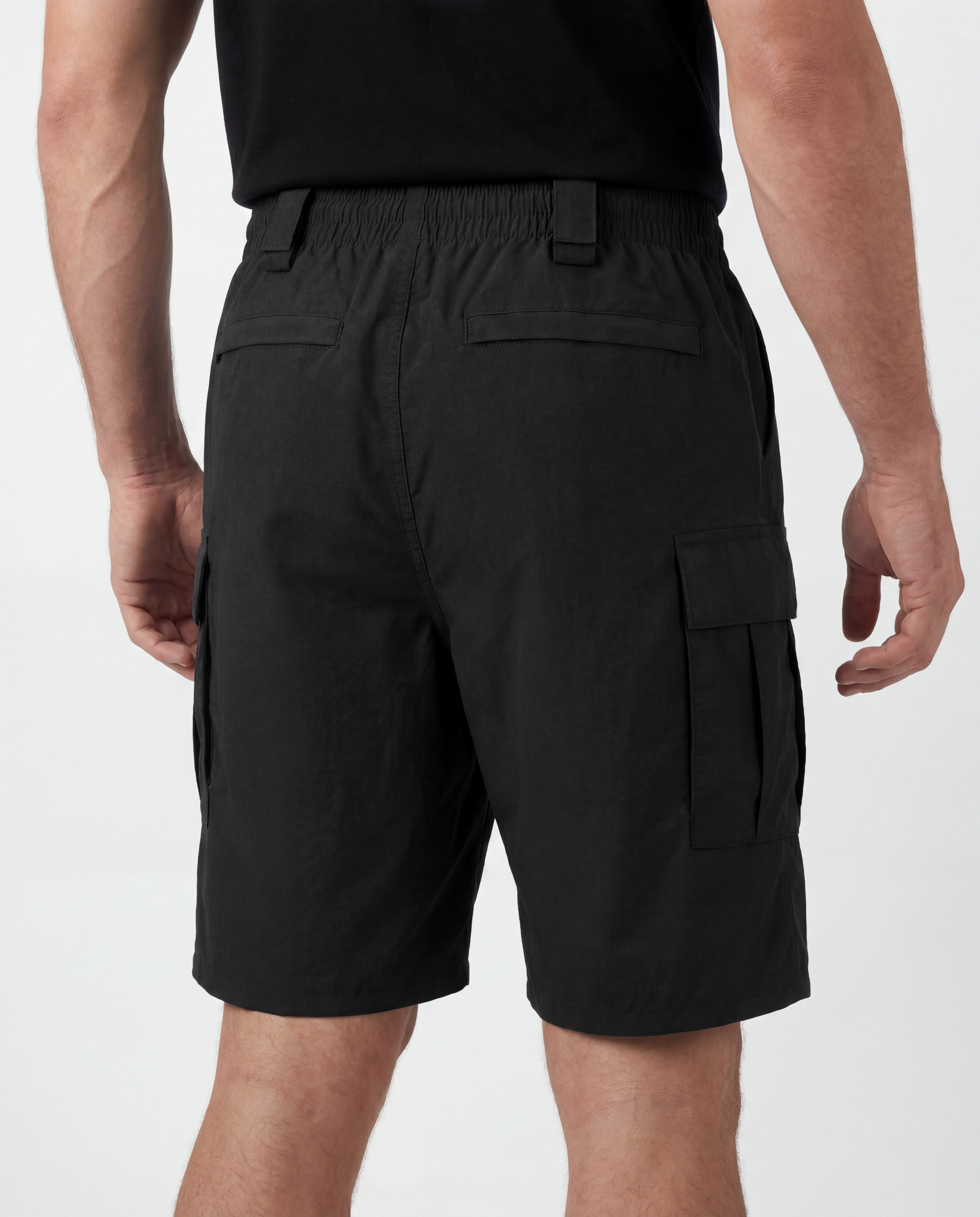 Mocean 1081 Piping Tactical Short Quick-Dry & Water-Repellent, Lightweight Mens Cargo Shorts Stretchable Work Shorts for Men