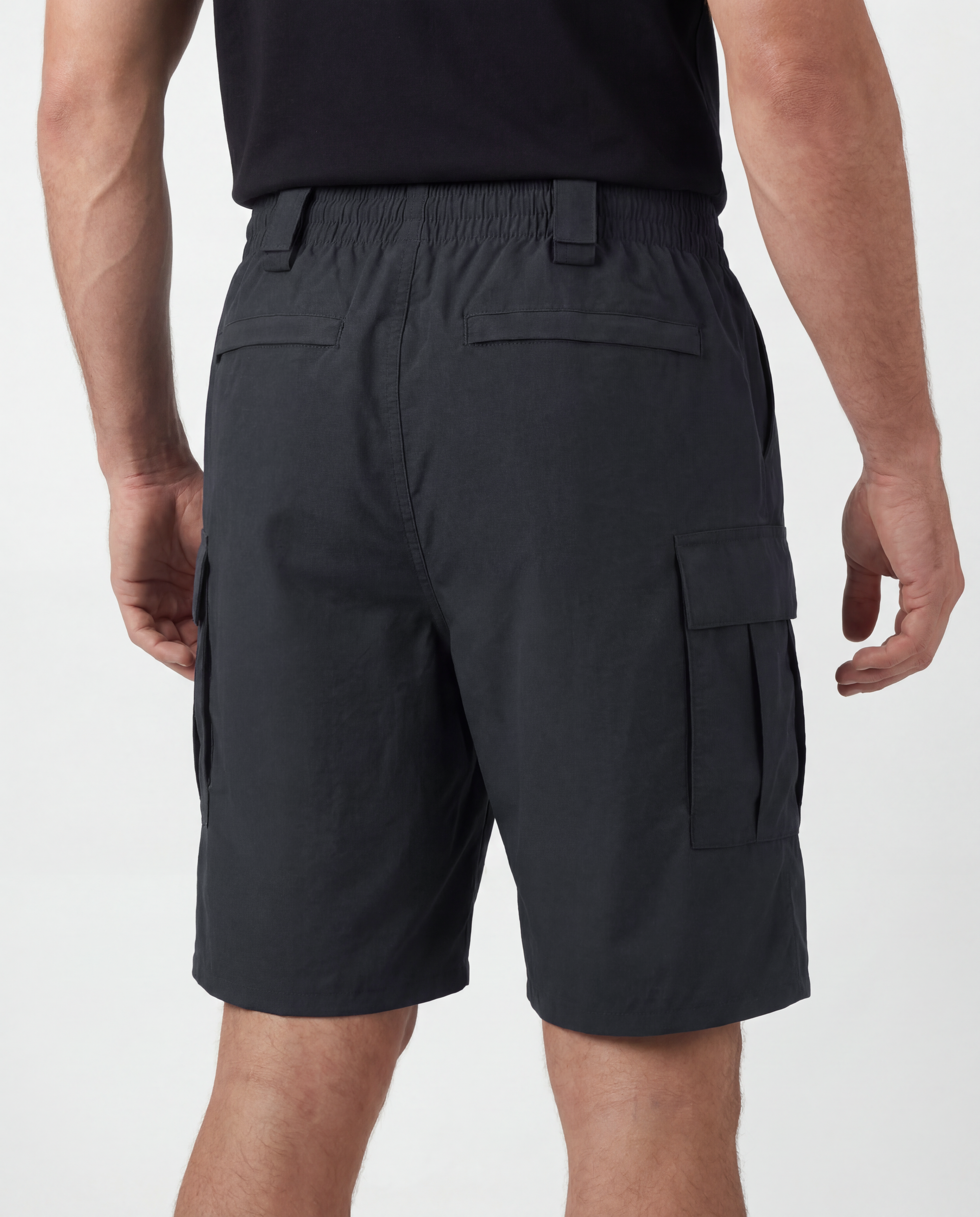 Mocean 1081 Piping Tactical Short Quick-Dry & Water-Repellent, Lightweight Mens Cargo Shorts Stretchable Work Shorts for Men