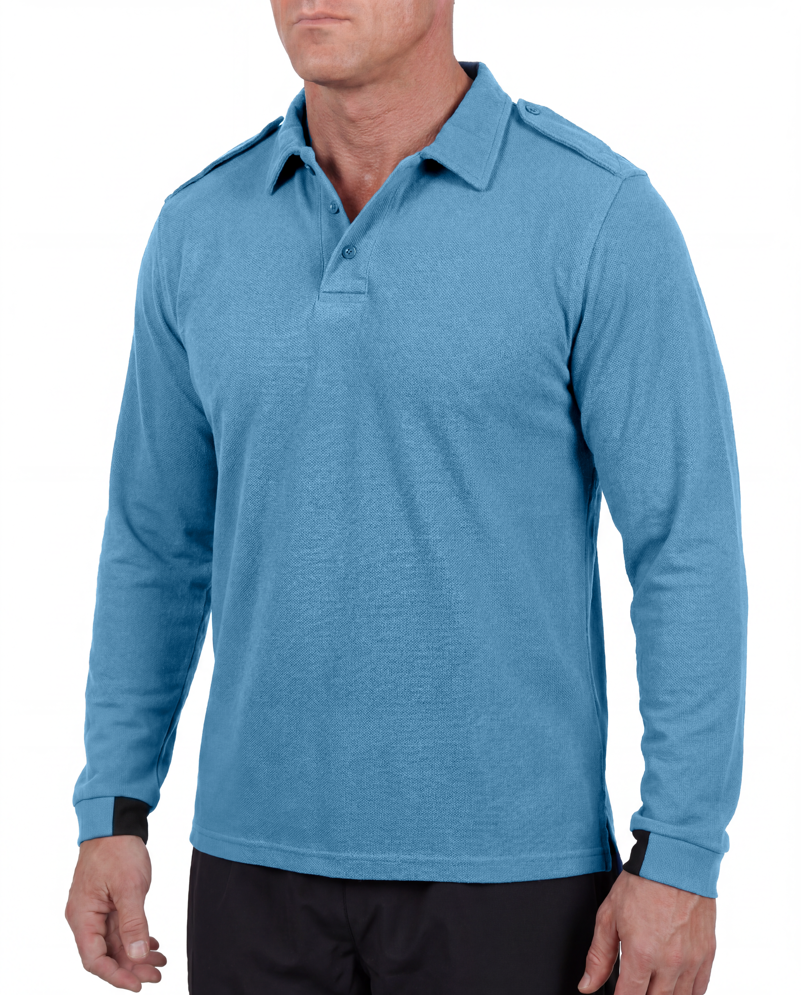 Mocean 353 Vapor Piqué™ Polo Tactical Shirt with Shoulder Epaulets