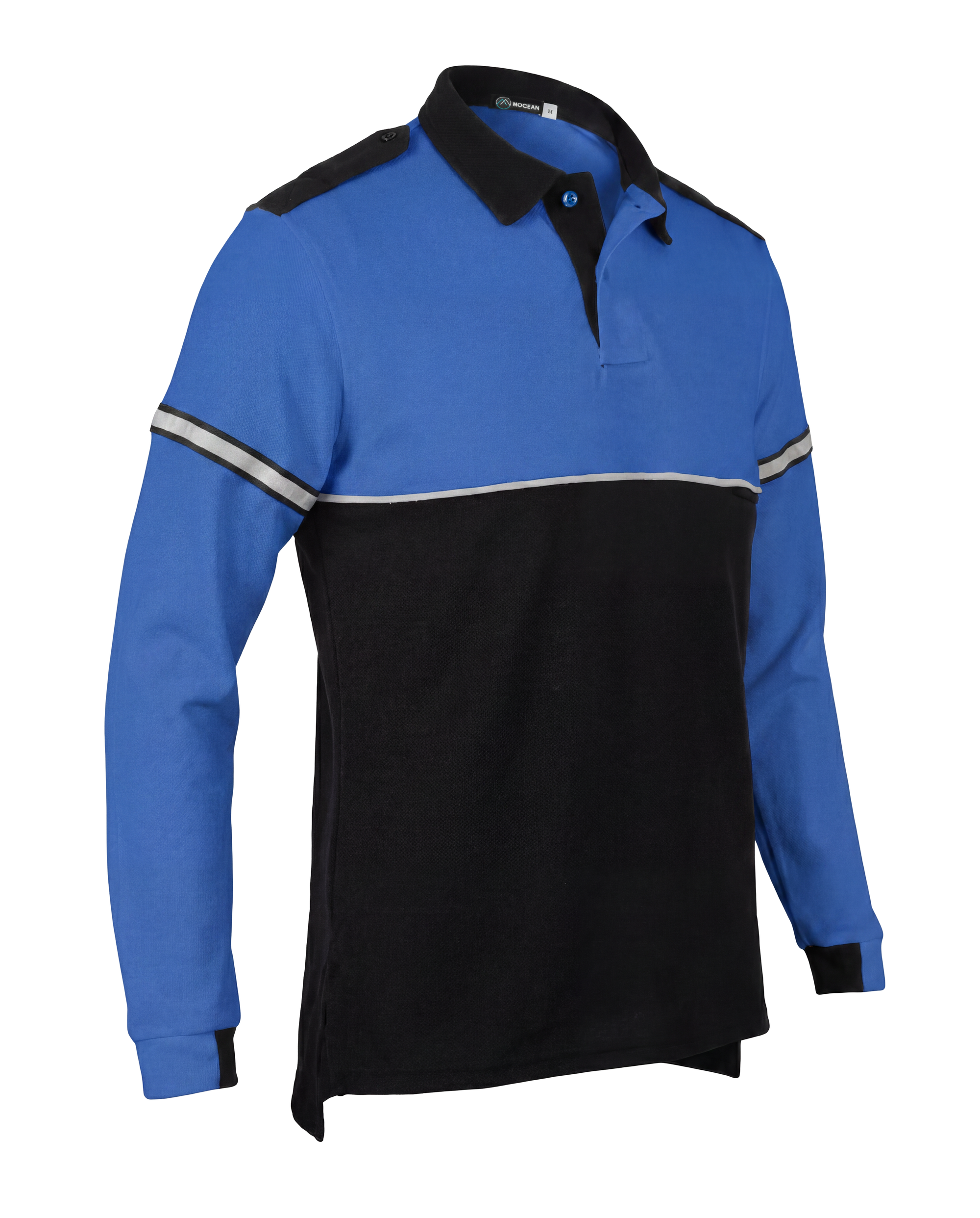 Mocean 355 Two-Tone Metro Piqué™ Polo with Integrated Mic Keepers