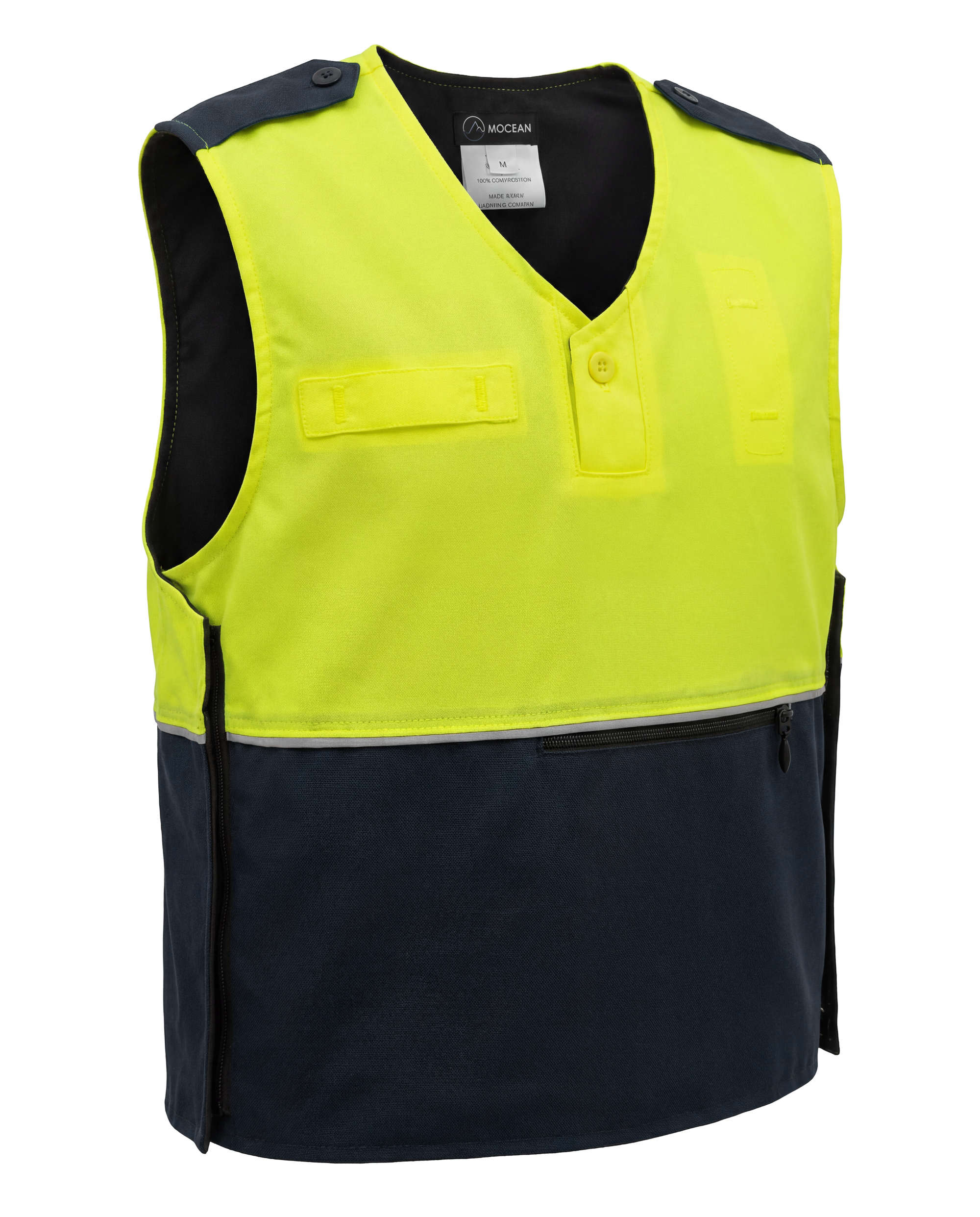 Mocean 0568 Two-Tone Cordura® External Carrier Reflective Vest